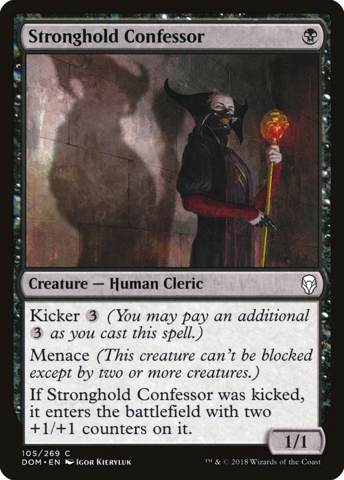 Stronghold Confessor [Dominaria] | Good Games Morley