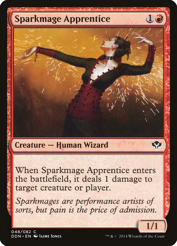 Sparkmage Apprentice [Duel Decks: Speed vs. Cunning] | Good Games Morley