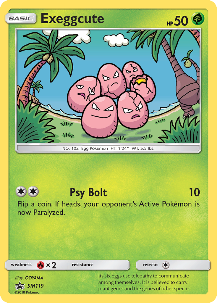 Exeggcute (SM119) [Sun & Moon: Black Star Promos] | Good Games Morley