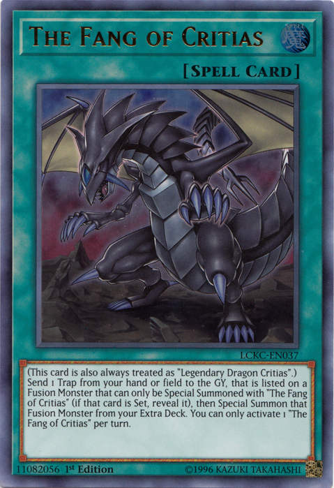 The Fang of Critias [LCKC-EN037] Ultra Rare | Good Games Morley