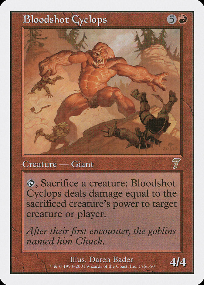 Bloodshot Cyclops [Seventh Edition] | Good Games Morley
