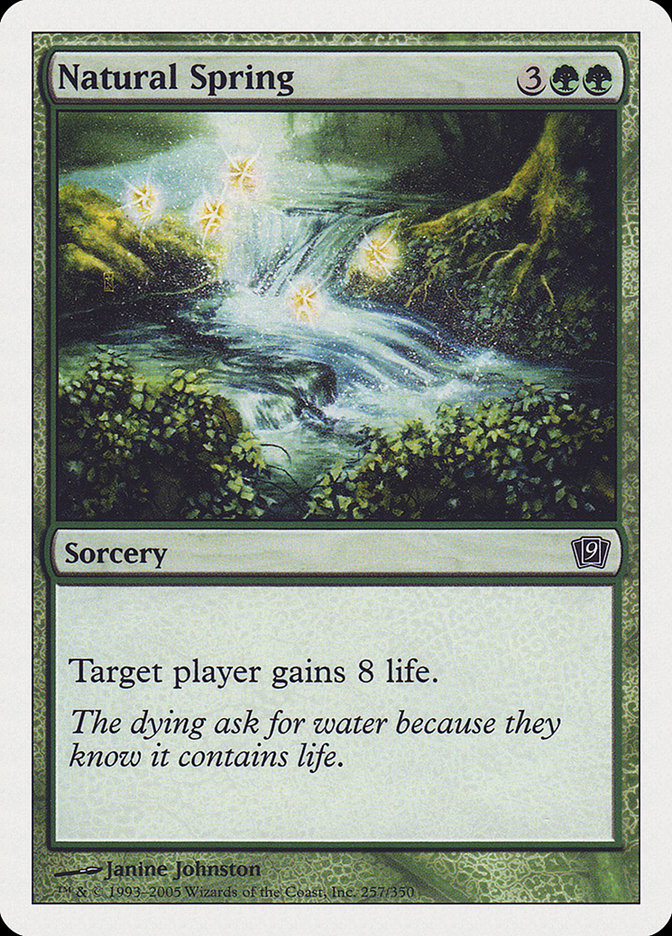 Natural Spring [Ninth Edition] | Good Games Morley