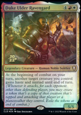 Duke Ulder Ravengard [Commander Legends: Battle for Baldur's Gate Prerelease Promos] | Good Games Morley
