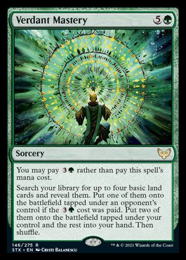 Verdant Mastery [Strixhaven: School of Mages] | Good Games Morley