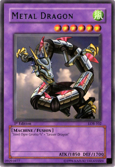 Metal Dragon [LOB-102] Rare | Good Games Morley