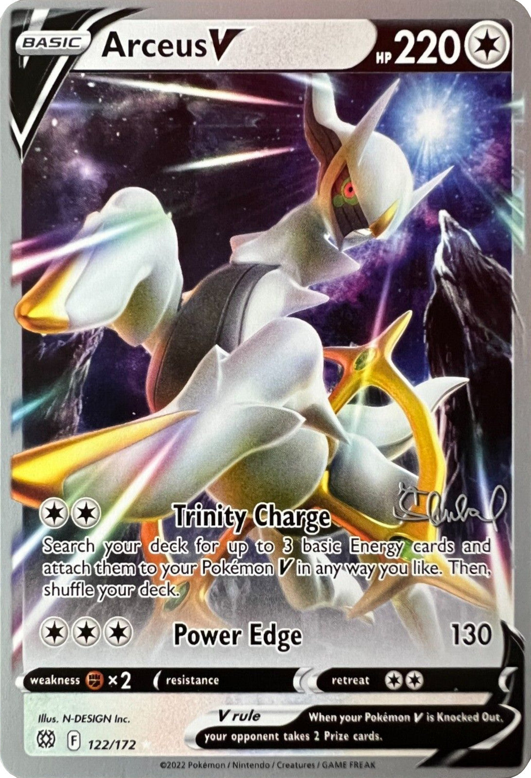 Arceus V (122/172) (ADP - Ondrej Skubal) [World Championships 2022] | Good Games Morley