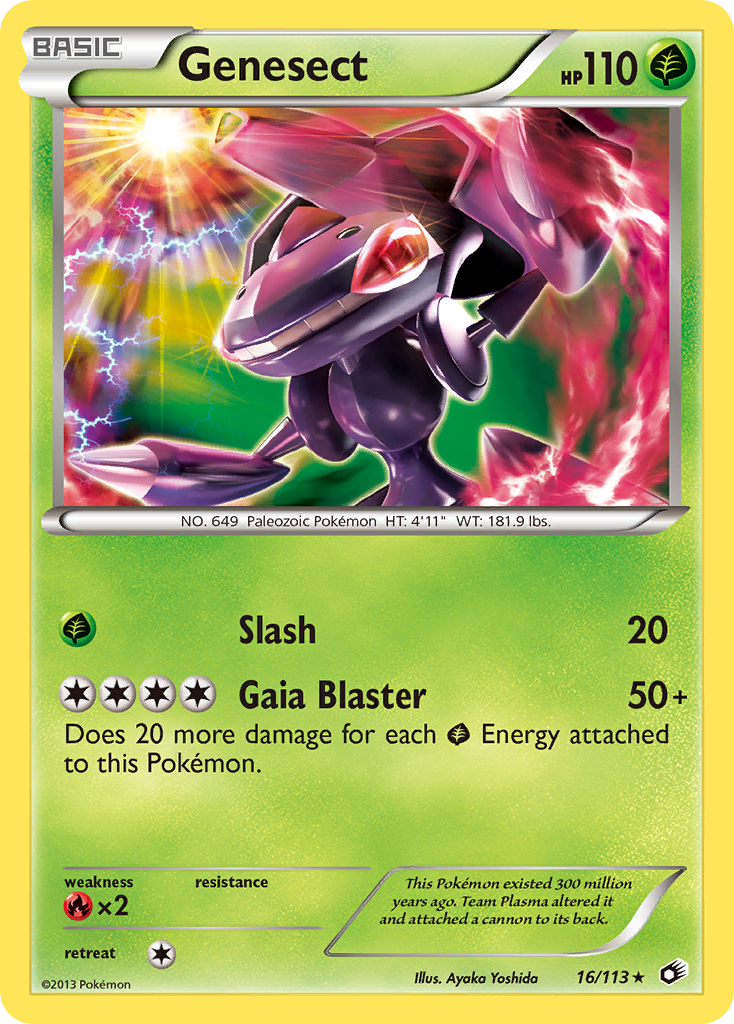 Genesect (16/113) [Black & White: Legendary Treasures] | Good Games Morley
