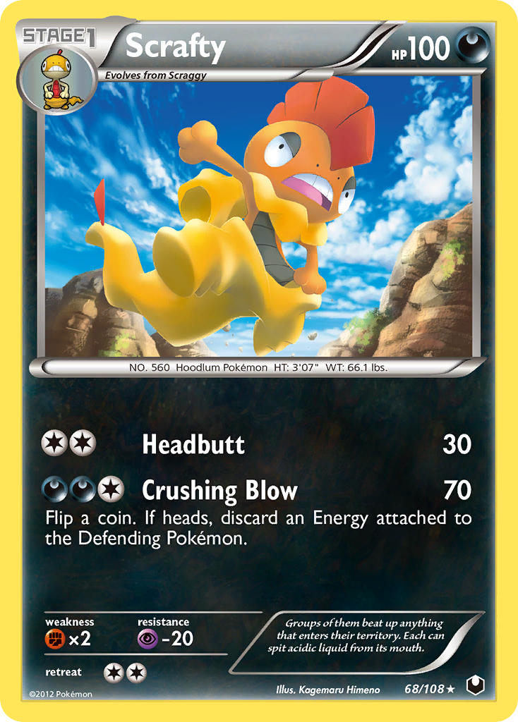 Scrafty (68/108) [Black & White: Dark Explorers] | Good Games Morley