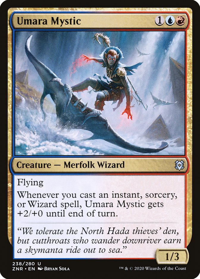 Umara Mystic [Zendikar Rising] | Good Games Morley