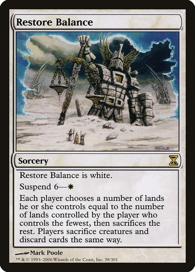 Restore Balance [Time Spiral] | Good Games Morley