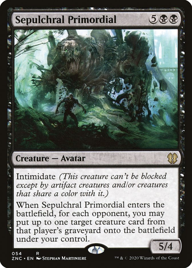 Sepulchral Primordial [Zendikar Rising Commander] | Good Games Morley