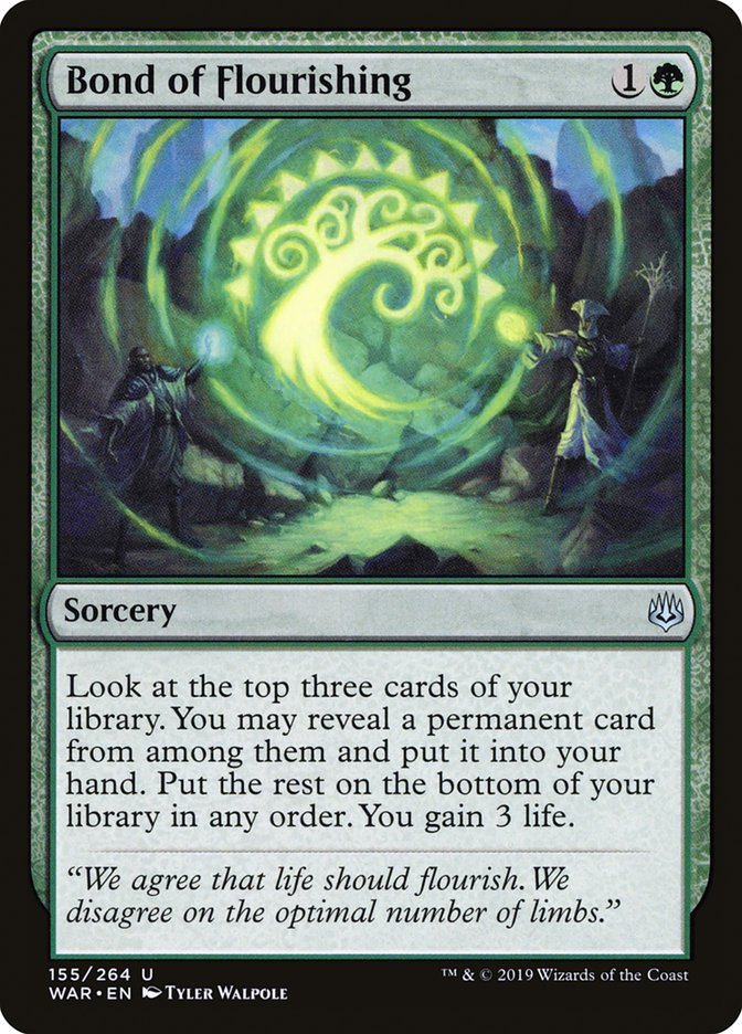 Bond of Flourishing [War of the Spark] | Good Games Morley