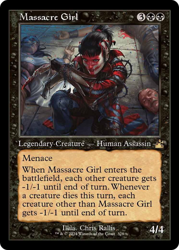Massacre Girl (Retro) [Ravnica Remastered] | Good Games Morley