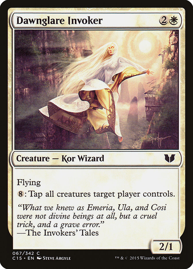 Dawnglare Invoker [Commander 2015] | Good Games Morley