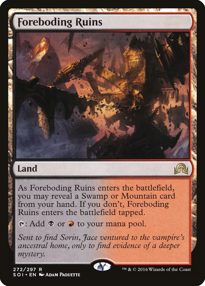 Foreboding Ruins [Shadows over Innistrad] | Good Games Morley