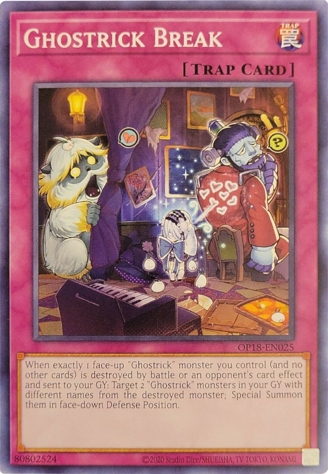 Ghostrick Break [OP18-EN025] Common | Good Games Morley