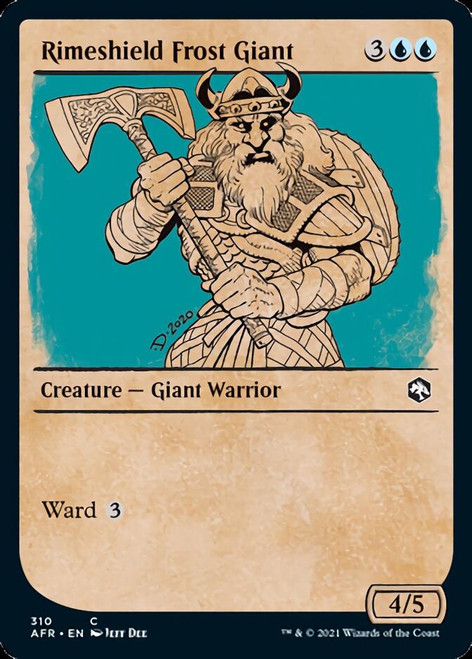 Rimeshield Frost Giant (Showcase) [Dungeons & Dragons: Adventures in the Forgotten Realms] | Good Games Morley