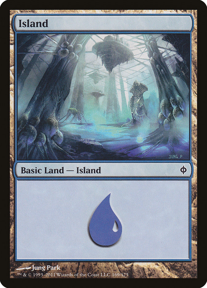Island (169) [New Phyrexia] | Good Games Morley