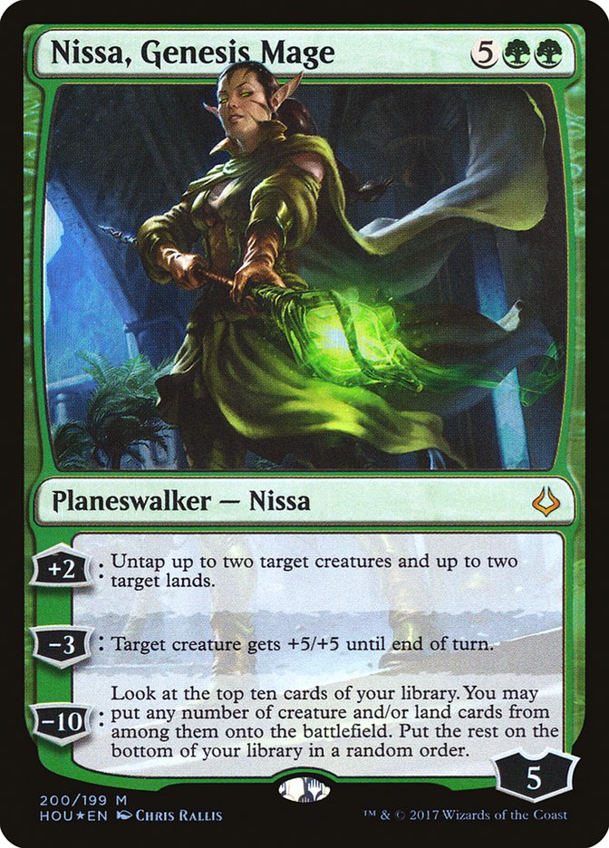 Nissa, Genesis Mage [Hour of Devastation] | Good Games Morley