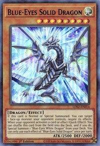 Blue-Eyes Solid Dragon (Blue) [LDS2-EN014] Ultra Rare | Good Games Morley