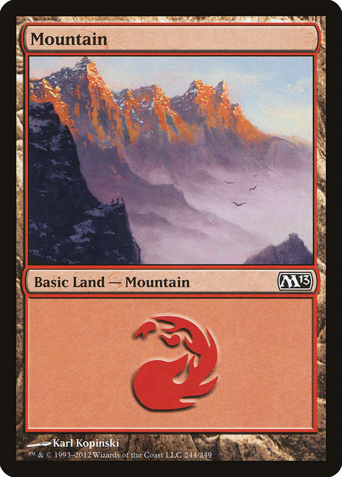 Mountain (244) [Magic 2013] | Good Games Morley