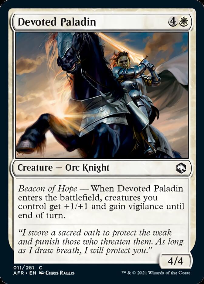 Devoted Paladin [Dungeons & Dragons: Adventures in the Forgotten Realms] | Good Games Morley