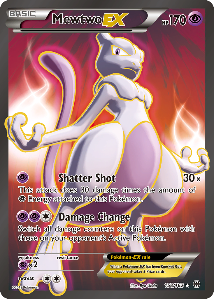 Mewtwo EX (158/162) [XY: BREAKthrough] | Good Games Morley