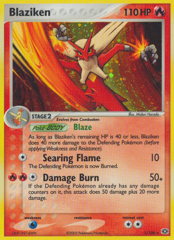 Blaziken (1/106) [EX: Emerald] | Good Games Morley
