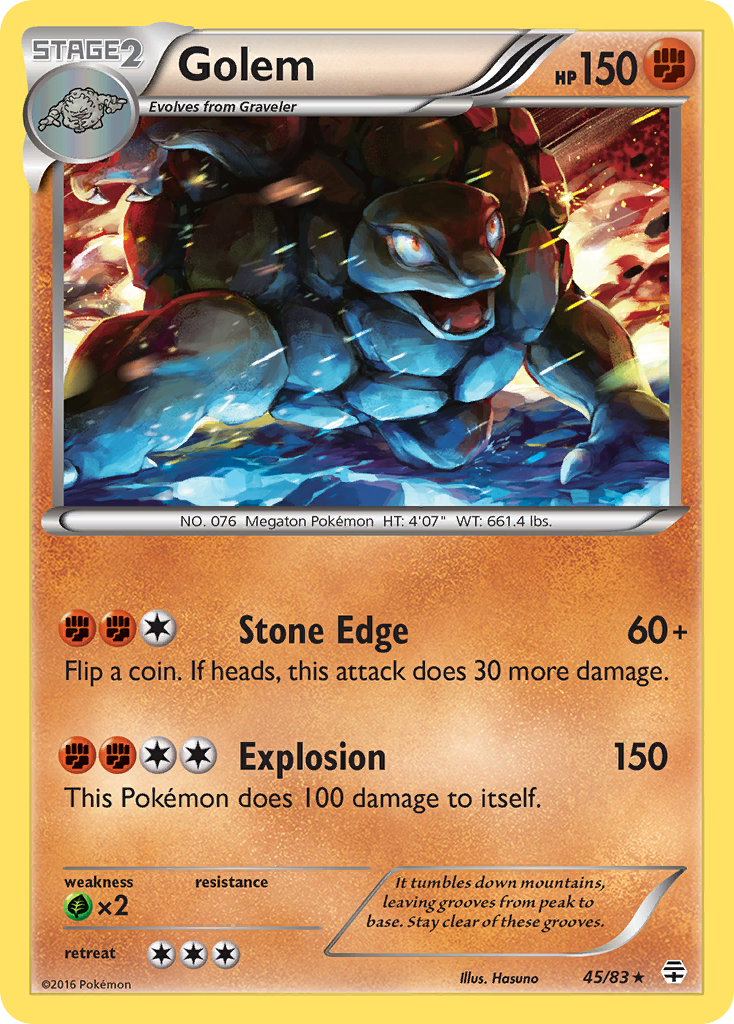 Golem (45/83) [XY: Generations] | Good Games Morley