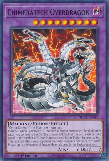Chimeratech Overdragon [SDCS-EN042] Common | Good Games Morley