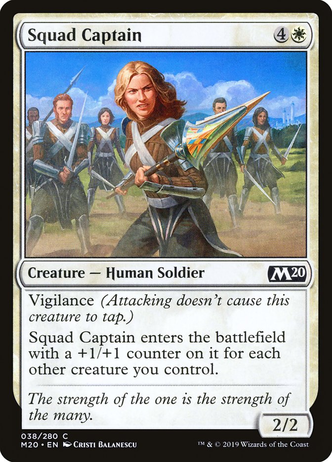 Squad Captain [Core Set 2020] | Good Games Morley