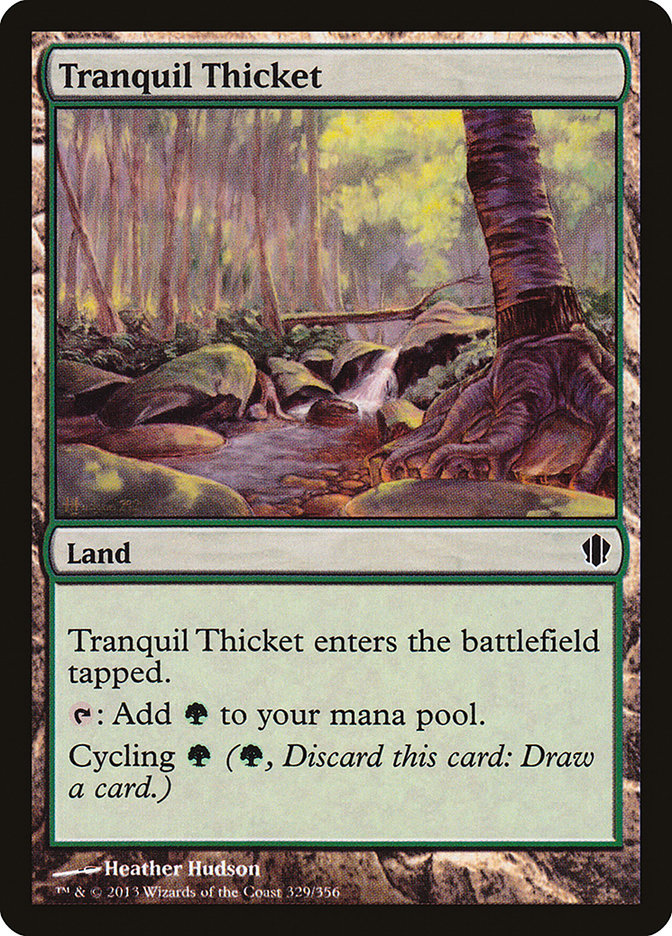 Tranquil Thicket [Commander 2013] | Good Games Morley