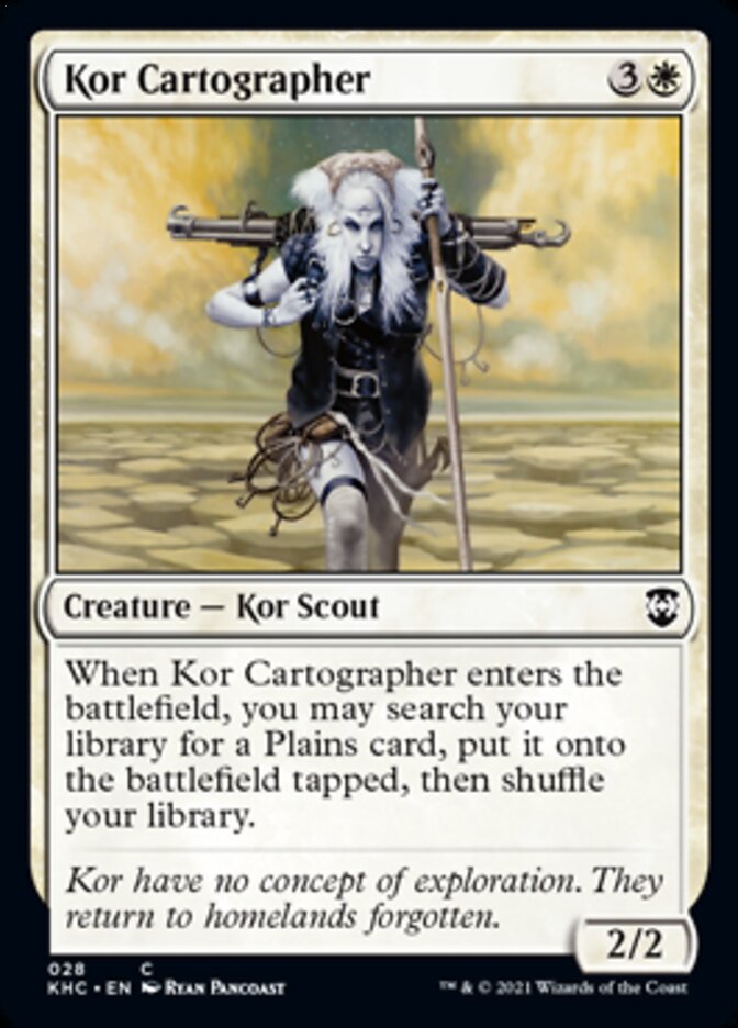 Kor Cartographer [Kaldheim Commander] | Good Games Morley