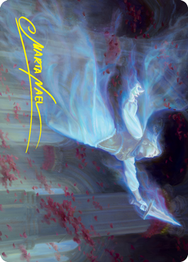 Dorothea, Vengeful Victim 1 Art Card (Gold-Stamped Signature) [Innistrad: Crimson Vow Art Series] | Good Games Morley