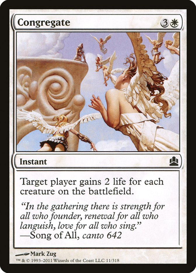 Congregate [Commander 2011] | Good Games Morley