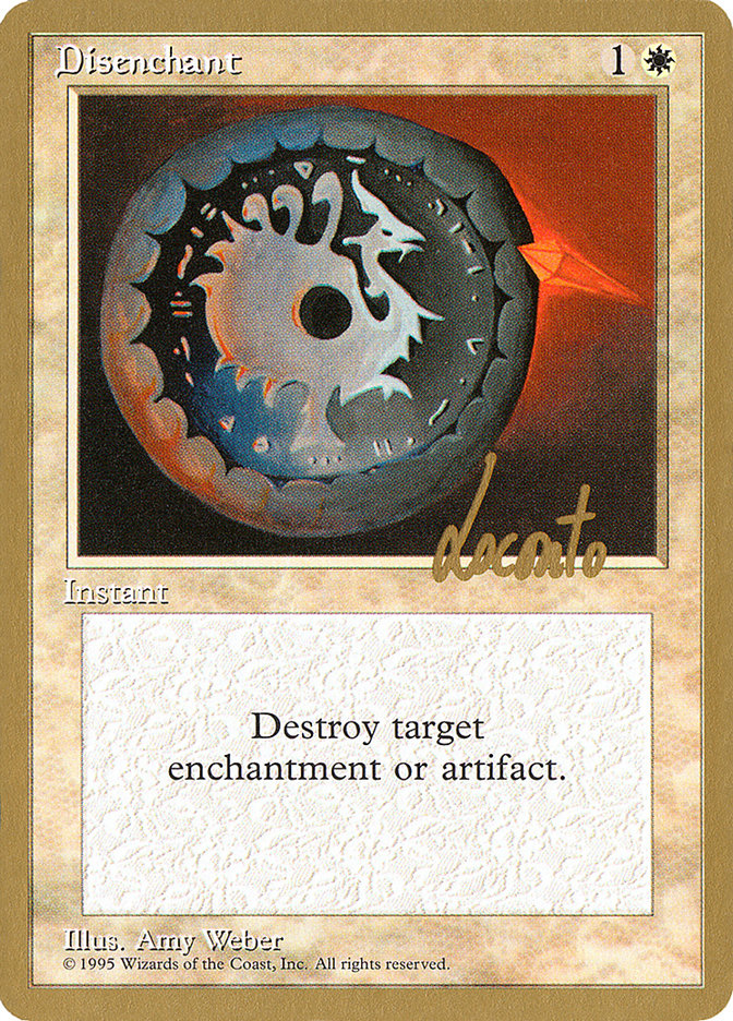 Disenchant (Michael Loconto) [Pro Tour Collector Set] | Good Games Morley