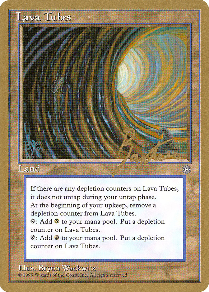 Lava Tubes (George Baxter) [Pro Tour Collector Set] | Good Games Morley