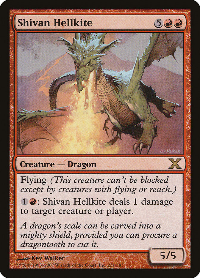 Shivan Hellkite [Tenth Edition] | Good Games Morley