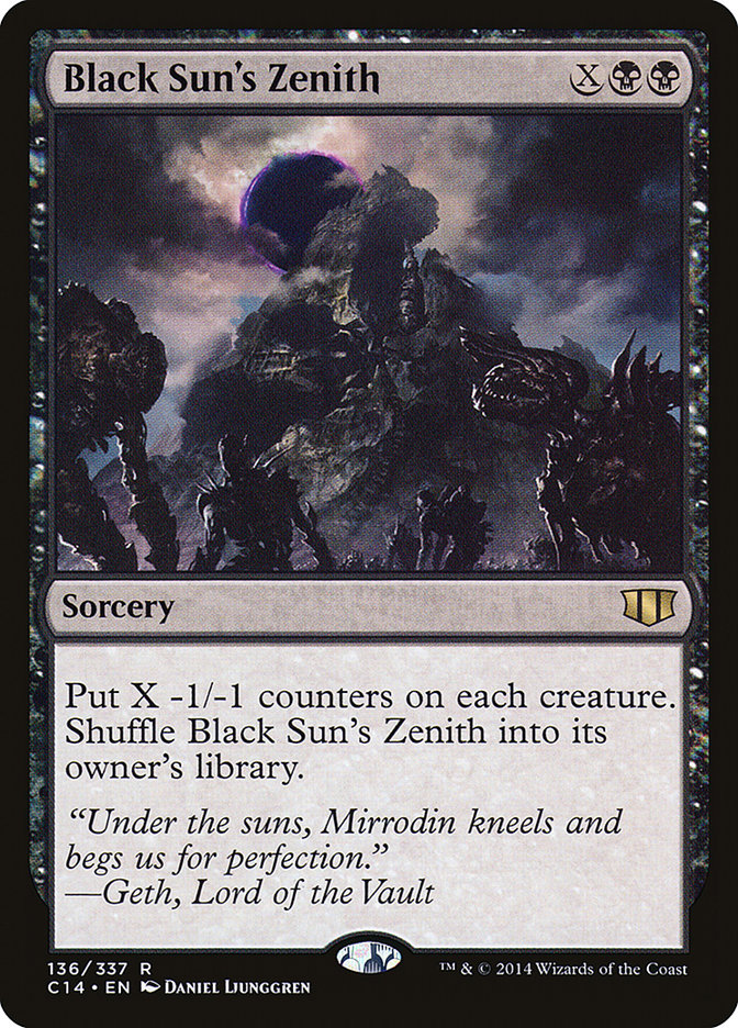 Black Sun's Zenith [Commander 2014] | Good Games Morley
