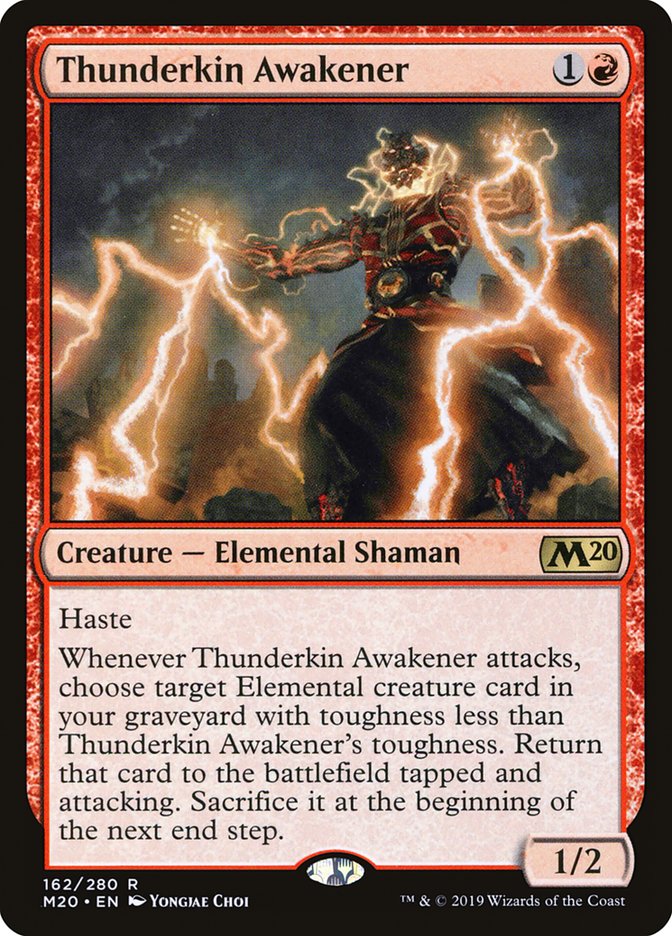 Thunderkin Awakener [Core Set 2020] | Good Games Morley