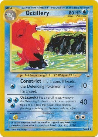 Octillery (34/64) [Neo Revelation Unlimited] | Good Games Morley