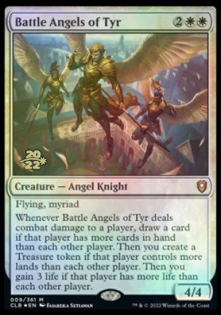 Battle Angels of Tyr [Commander Legends: Battle for Baldur's Gate Prerelease Promos] | Good Games Morley