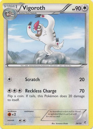 Vigoroth (28/30) [XY: Trainer Kit 1 - Bisharp] | Good Games Morley
