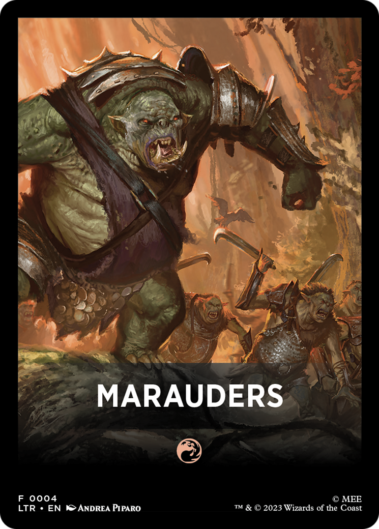 Marauders Theme Card [The Lord of the Rings: Tales of Middle-Earth Tokens] | Good Games Morley
