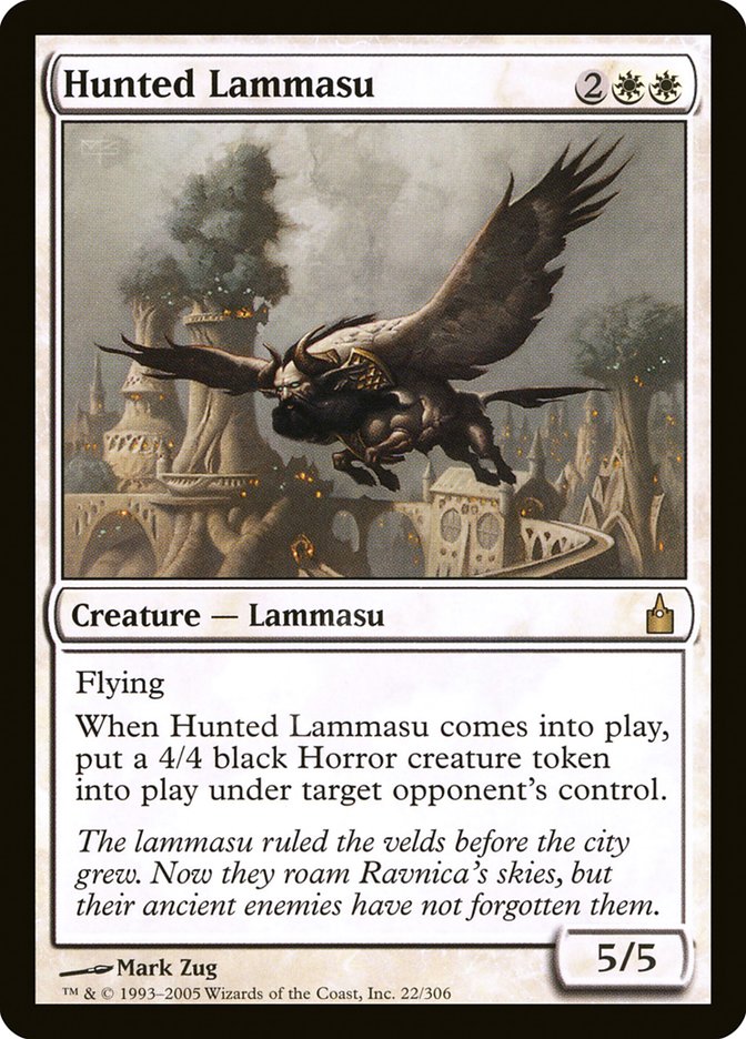 Hunted Lammasu [Ravnica: City of Guilds] | Good Games Morley