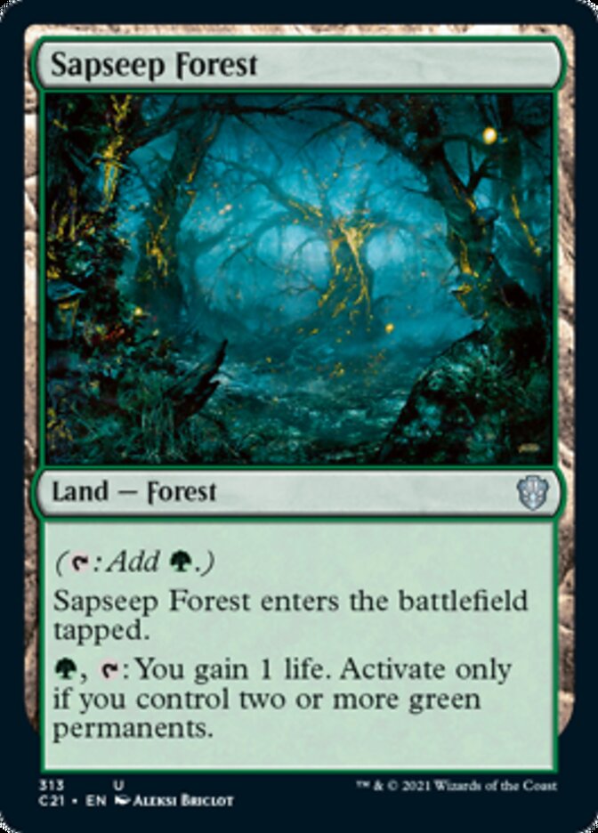 Sapseep Forest [Commander 2021] | Good Games Morley