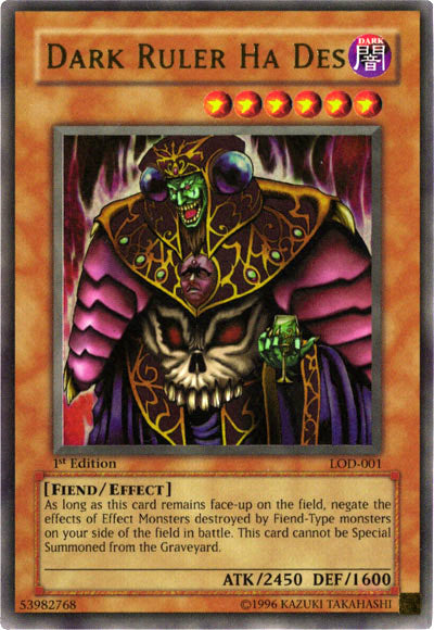 Dark Ruler Ha Des [LOD-001] Ultra Rare | Good Games Morley