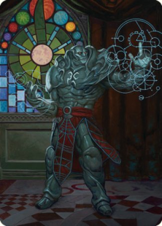 Karn, Living Legacy Art Card 2 [Dominaria United Art Series] | Good Games Morley