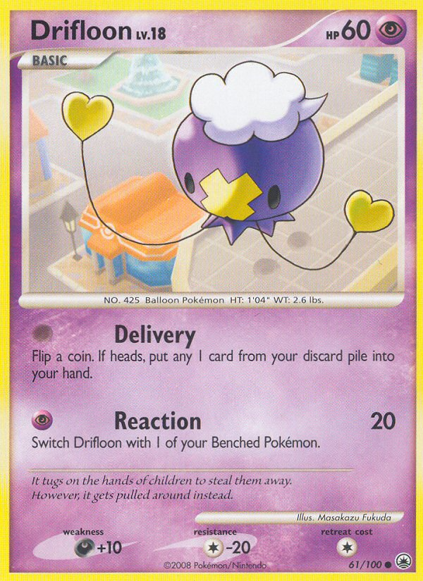Drifloon (61/100) [Diamond & Pearl: Majestic Dawn] | Good Games Morley