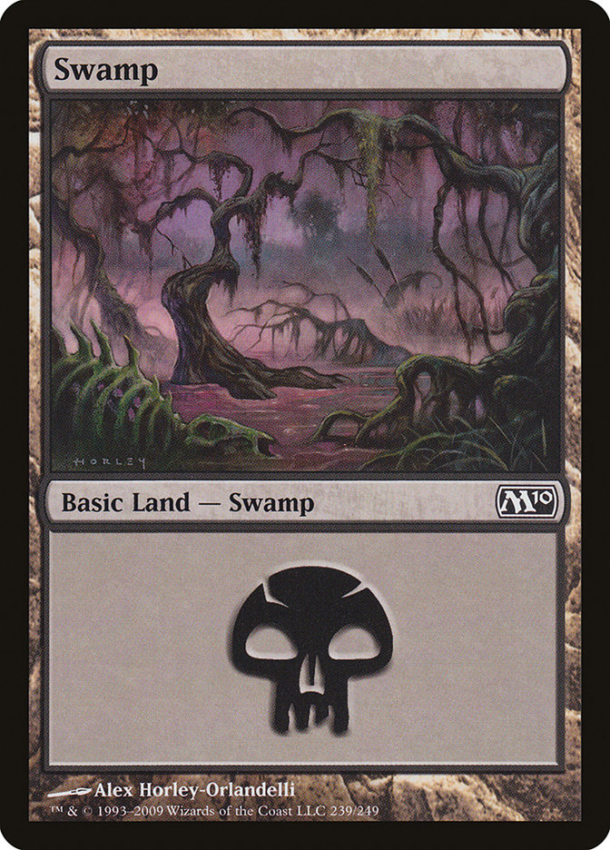 Swamp (239) [Magic 2010] | Good Games Morley